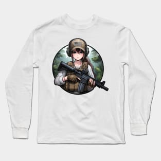 Tactical Girl Long Sleeve T-Shirt